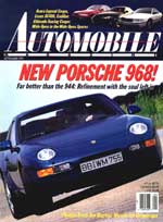 Automobile Magazine Cover